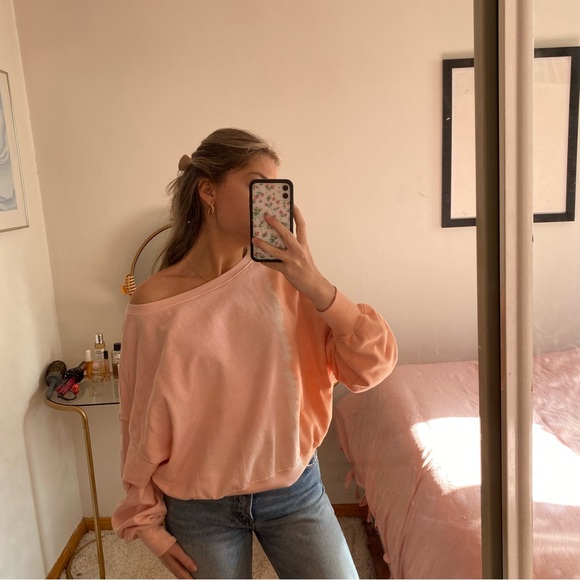 Billabong pink tie dye sweatshirt - Picture 2 of 6